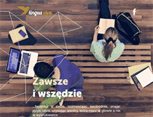Tablet Screenshot of linguaviva.pl